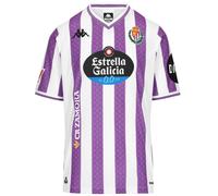 Kappa Maillot domicile Real Valladolid 2026 Blanc Taille S Homme