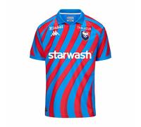 Kappa Sm Caen Kombat 24/25 Home Short Sleeve T-shirt Rouge M Homme