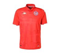 Kappa - Maillot Replica Home Tunisie 23/24 pour Homme - Rouge - Taille L