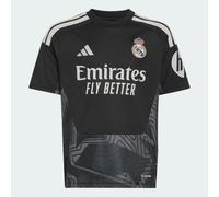 Adidas Real Madrid 26/27 Jersey Goalkeeper Away Junior Short Sleeve T-shirt Noir 7-8 Years Enfants