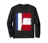 Maillot du Patrimoine péruvien des Pays-Bas avec Demi-Drapeau du Pérou Manche Longue