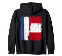 Maillot du Patrimoine péruvien des Pays-Bas avec Demi-Drapeau du Pérou Sweat à Capuche