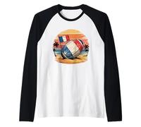 maillot du rugby XV de France beach Rugby enfant plage homme Manche Raglan