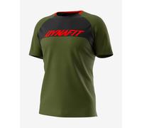 Maillot Dynafit Ride Half Zip manche courte vert foncé - S