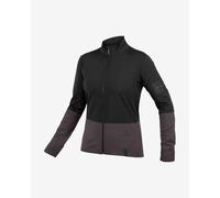 Maillot Endura FS260 Jetstream manche longue noir gris femme - S