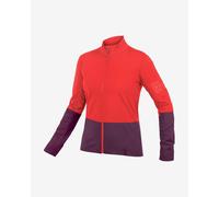 Maillot Endura FS260 Jetstream manche longue rouge clair lilas femme - S