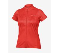 Maillot Endura Hummvee Ray manche courte rouge clair femme - S
