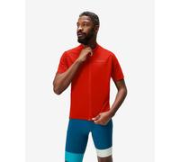 Maillot Endura Loop Zipped manches courtes rouge - M