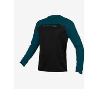 Endura Mt500 Burner Long Sleeve Enduro Jersey Bleu M Homme Barra Blue