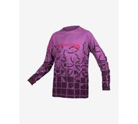 Maillot Endura MT500 manche longue lilas enfant - S