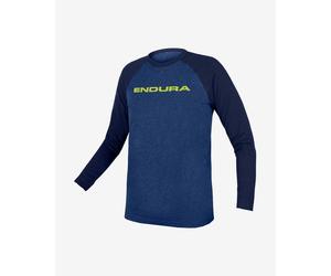 Maillot Endura One Clan Raglan manche longue bleu enfant - XL