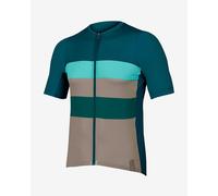 Maillot Endura Pro SL Race manche courte turquoise foncé beige - L