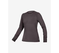 Endura Singletrack Long Sleeve T-shirt Gris XL Femme Matt Grey