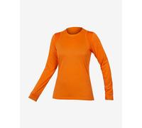 Endura Singletrack L/S Femmes T-shirt de vélo L Orange