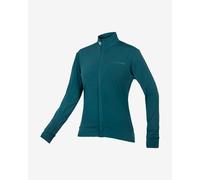 Maillot Endura Xtract Roubaix manche longue turquoise foncé femme - M