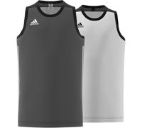 adidas 3G Speed Reversible Jersey (Sleeveless) Mixte Enfant, Onix/White, 5-6 Years