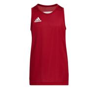 Maillot enfant adidas 3G Speed Reversible Rouge 7/8 ans