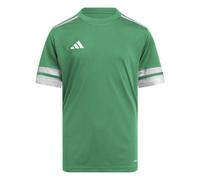 adidas Mixte Enfant Squadra25 Jersey Short Sleeve Kids Shirt, Team Green/White, 7-8 Years