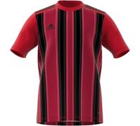 Adidas Striped 21 Short Sleeve T-shirt Rouge 5-6 Years Garçon