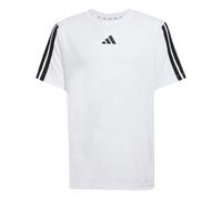 Adidas Garçon Train Essentials 3-Stripes T-Shirt, White/Black, 11-12 Years