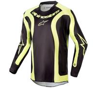 maillot enfant alpinestars youth racer lurv - noir / jaune XL