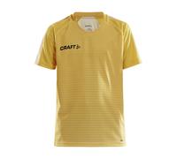 Maillot enfant Craft pro control stripe Jaune 10/12 ans
