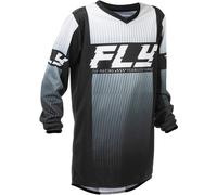 Maillot enfant FLY RACING F-16 - noir/blanc
