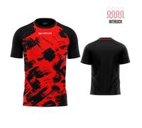 Maillot enfant Givova Art Interlock Rouge XS Unisex