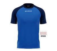 Maillot enfant Givova Capo Bleu 4XS Unisex