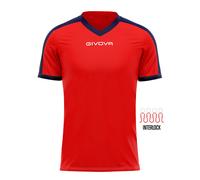 Maillot enfant Givova Revolution Rouge 3XS