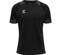 Hummel Lead Poly Short Sleeve T-shirt Noir 164 cm Enfants