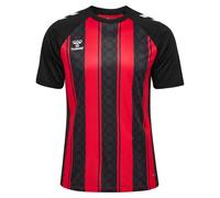 Hummel Match Striped Short Sleeve T-shirt Rouge,Noir 152 cm Enfants