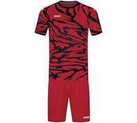 JAKO - Justaucorps Animal (Manches Courtes), Mixte Enfant, Sport Rouge/Noir, 152