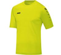 JAKO - Équipe Maillot (Manches Courtes), Mixte Enfant, Citron Vert, 128