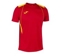 Maillot Enfant - Joma - Championship Vii - Rouge/Jaune - 11/12 Ans - Manches Courtes Multicolore