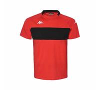 Maillot enfant Kappa Diago Rouge 8 ans