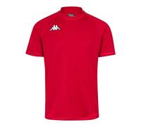 Maillot enfant Kappa Telese Rouge 10 ans