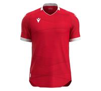 Maillot enfant Macron Wyvern Eco Rouge 7/8 ans Male