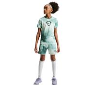 Nike Academy+ Dri-Fit IR1311-382 Haut de Football à Manches Courtes pour Enfants Plus âgés, Ardoise minérale, Blanc/Noir, Taille L