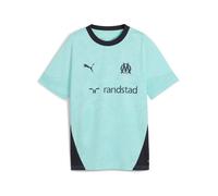 Puma Olympique Marseille 25/26 Training Junior Short Sleeve T-shirt Bleu 7-8 Years Garçons,Filles