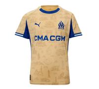 PUMA Maillot édition spéciale Olympique de Marseille Enfant et Adolescent, Accessoires, Doré, 9-10Y 9-10Y