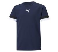 PUMA Maillot Teamrise Jr Mixte – Peacoat / Puma Black / Puma White – Taille 140 EU