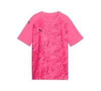 PUMA teamFINAL Maillot Graphique Jr, 164, Rose Fluro PES Black-Orchid Shadow