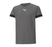 PUMA Mixte enfant Teamrise Jersey Jr Shirt, Smoked Pearl-puma Black-puma White, 164 EU