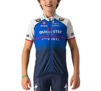 Maillot enfant QUICK-STEP ALPHA VINYL 2022 blanc