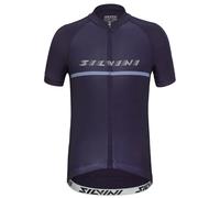 Silvini Mazzani Short Sleeve Jersey Bleu 7-8 Years Enfants