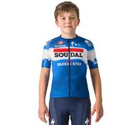 Maillot enfant SOUDAL QUICK-STEP 2024 bleu/blanc M