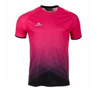 Maillot enfant Stanno Altius - Rose/Noir - Manches courtes - Football 6 ans