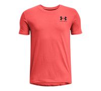 Maillot enfant Under Armour Sportstyle Left Chest Rouge 10/12 ans