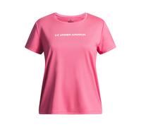 Under Armour T-shirt Tech Wordmark Graphic Filles – manches courtes, respirant – Rose XL
